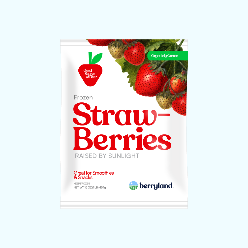 berryland Frozen Strawberries pack